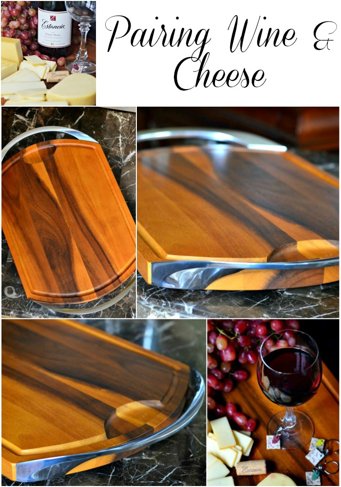 Pairing Wine and Cheese collage