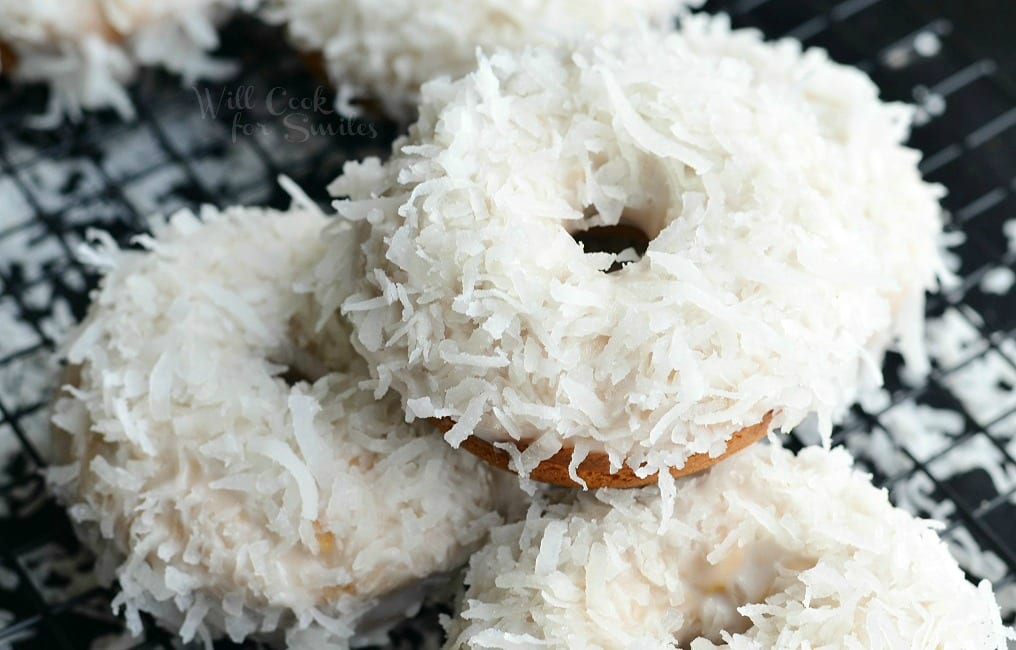 Coconut Cake Donuts