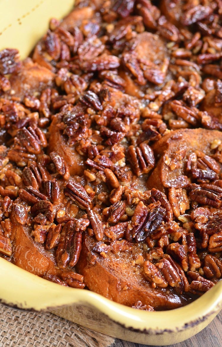 Pecan Pie French Toast Casserole