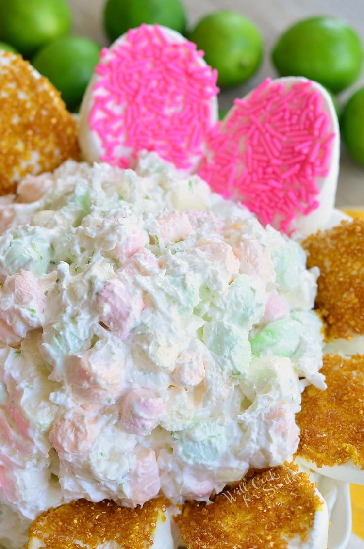 Coconut Key Lime Marshmallow Dip