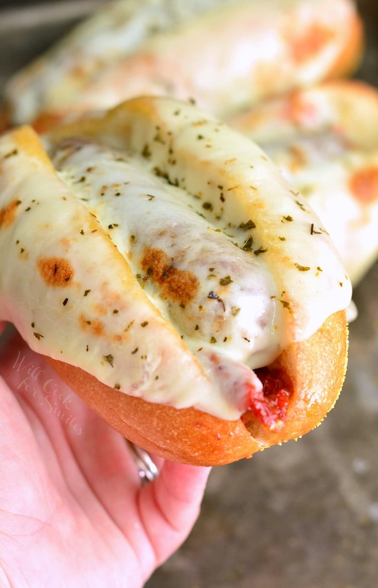 Tomato Mozzarella Italian Sausage Hoagies