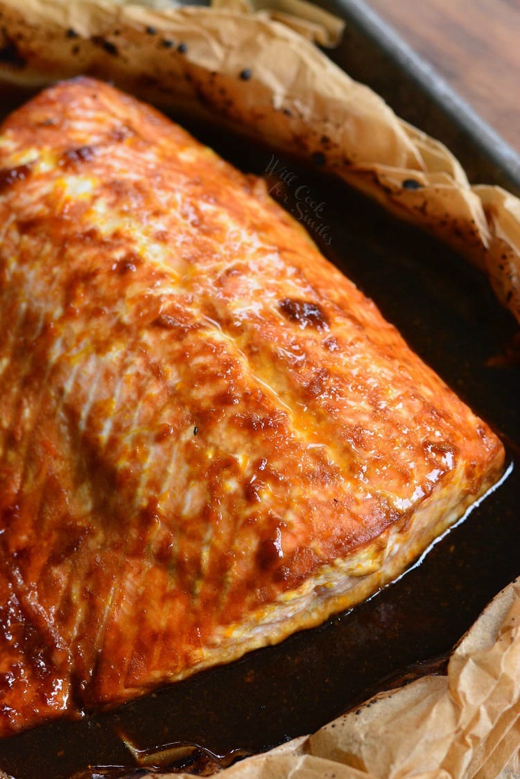 4 Ingredient Orange Salmon