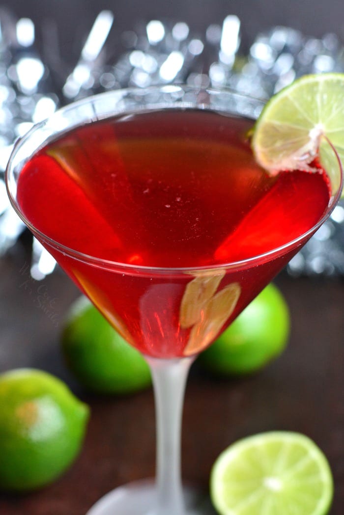 Cosmopolitan Champagne Cocktail