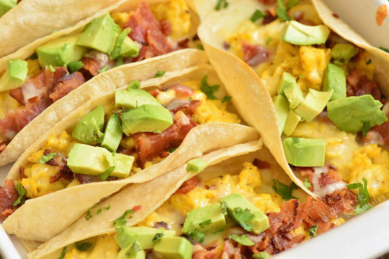 breakfast taco horizontal